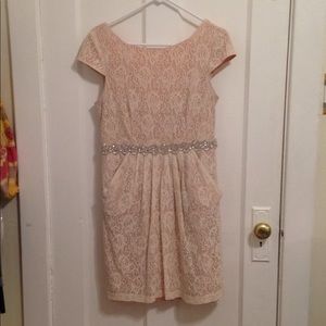 David's Bridal Lace Dress